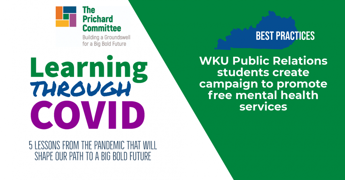 WKU Public Relations students create campaign to promote free mental health services